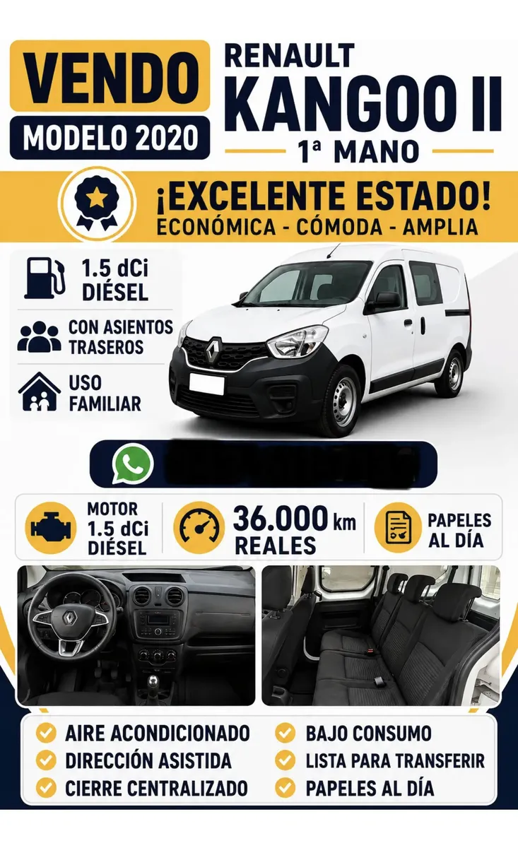 Renault Kangoo II Express Confort 5-door 1.5 dCi