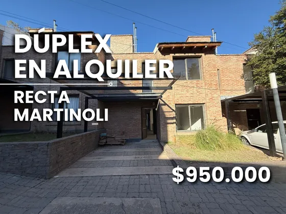 Duplex En Alquiler Housing 3 Dormitorios Recta Martinoli