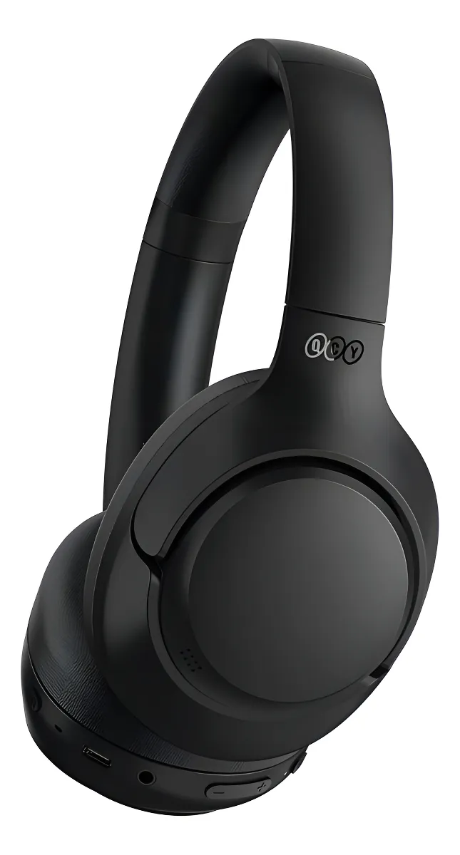 Headset Qcy H3 Anc Adaptativo Bluetooth 5.3 Multiponto 60h Cor Preto