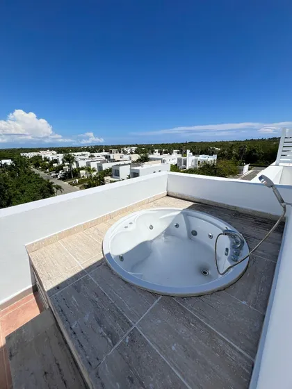 Penthouse Amueblado En Alquiler En Playa Nueva Romana 