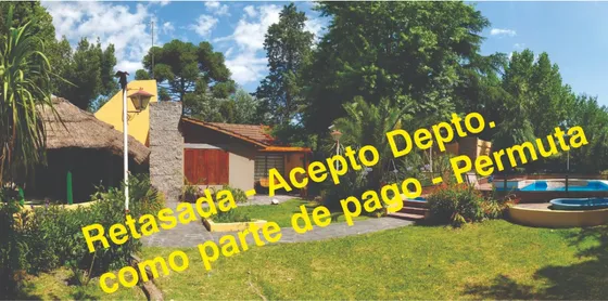 Casa Quinta, En Importante Fracción Arbolada - Acepto Depto. En Parte De Pago - Y/o Permuta Por Casa En La Costa