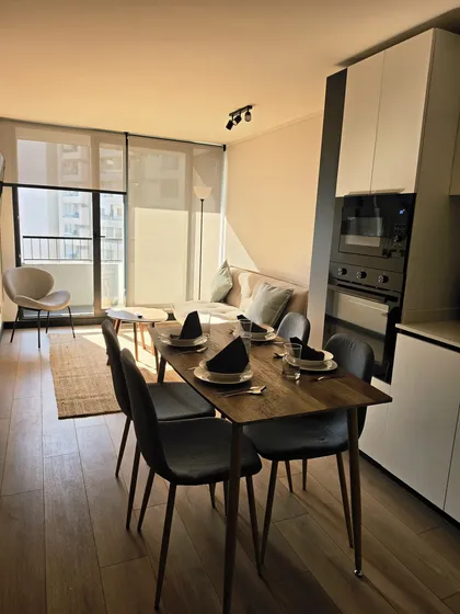 Nuevo Departamento Y Full Amoblado, Barrio Residencial