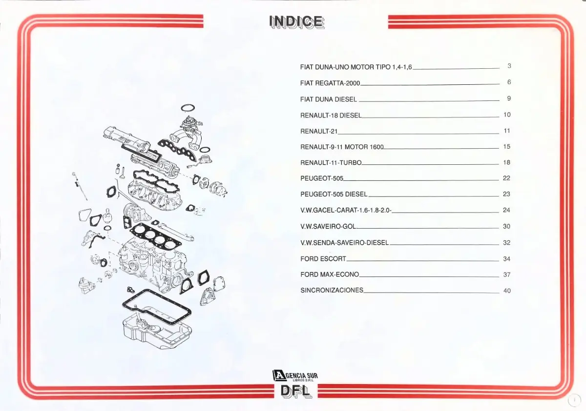 Manual de Servicio Motores NAFTA Rojo