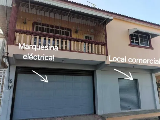 Venta De Casa + Local Comercial En Nagua