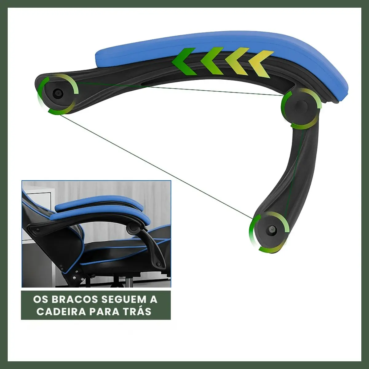Cadeira Gamer Nitro Ergonômica — foto 8