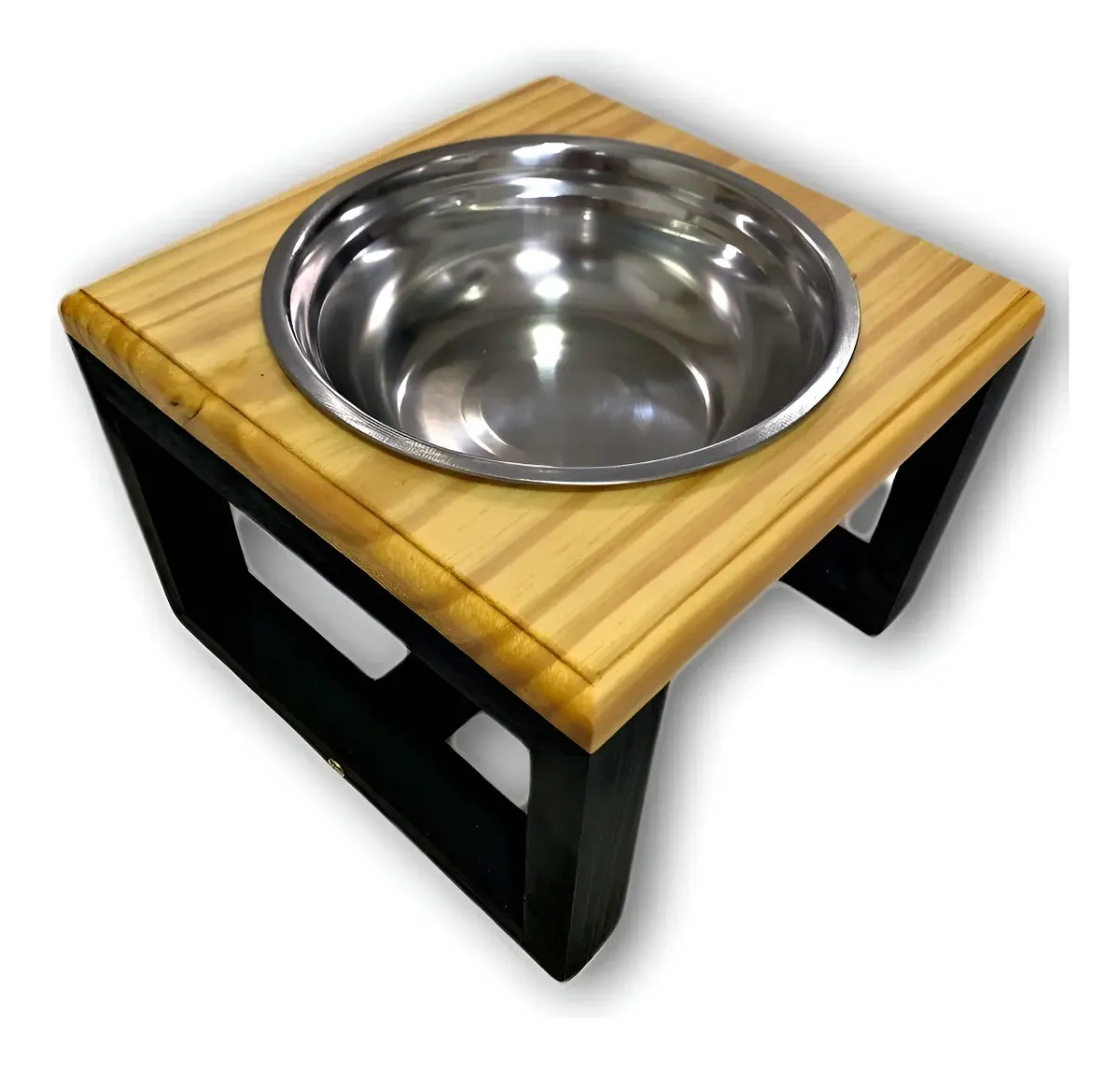 Comedouro Alto Individual Para Cães E Gatos - M