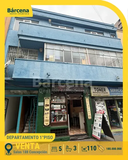 Amplio Departamento 1° Piso Para Uso Comercial