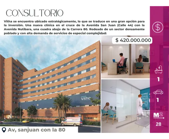 Consultorio, Sesión De Derechos En Vitha, La Nueva Torre Médica