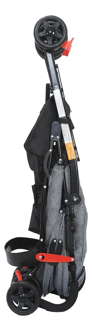 Carrinho de bebê de paseio Maxi Baby 21670 Carrinho Guarda Chuva cinza - Imagem 4