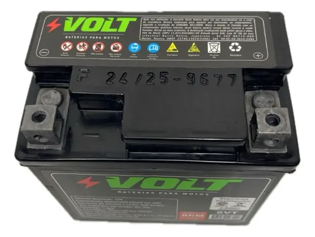 Moto Honda Cg 125/150 Nxr/titan/fan Bateria Volt 5ah — foto 6
