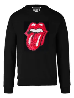 Camiseta rolling stones lentejuelas sale