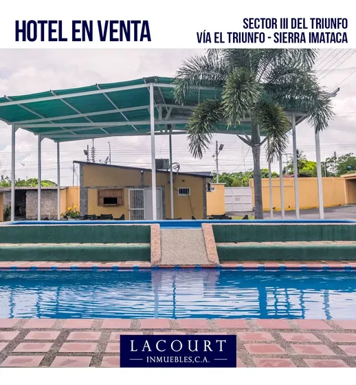 En Venta. Hotel Inversiones Paco, C.a - Ubicado En El Triunfo - Sector Casacoima Con Todos Sus Permisos #va