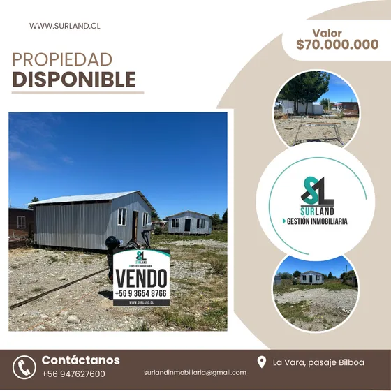 Terreno 900 Mts Con 2 Casa, La Vara