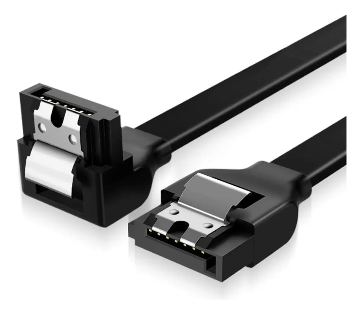 Cable Sata 3 Sata Iii 6gb/s con Traba Metálica 1 unidad