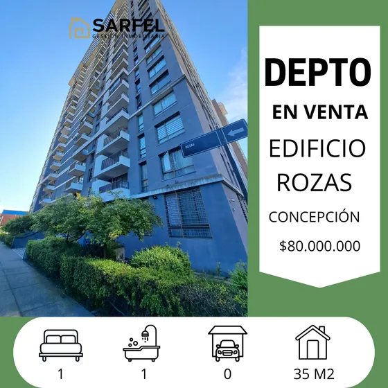 Venta De Departamento, Edificio Rozas 1d-1b-1b Centro Concep