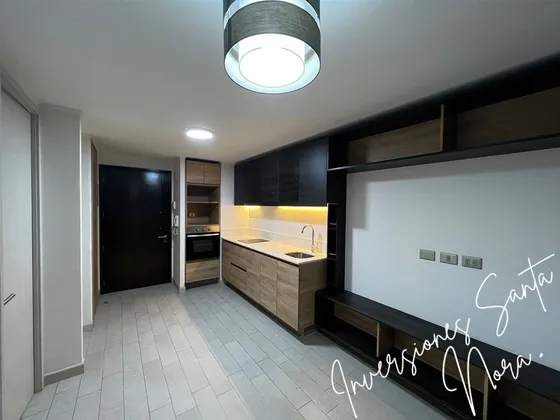 Departamento En Venta De 1 Dorm. En Santiago