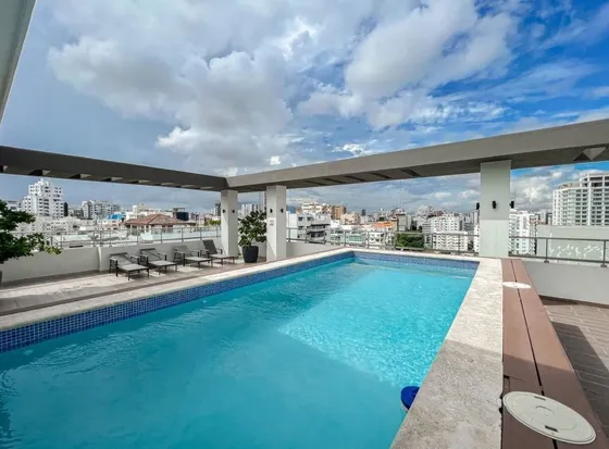 Apartamento Amueblado En Alquiler  Ensanche Naco | Us$1,150