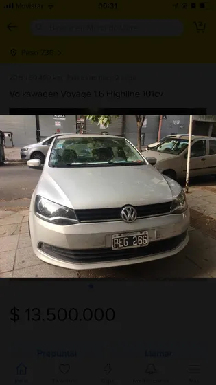 Volkswagen Voyage 1.6 Highline 101cv