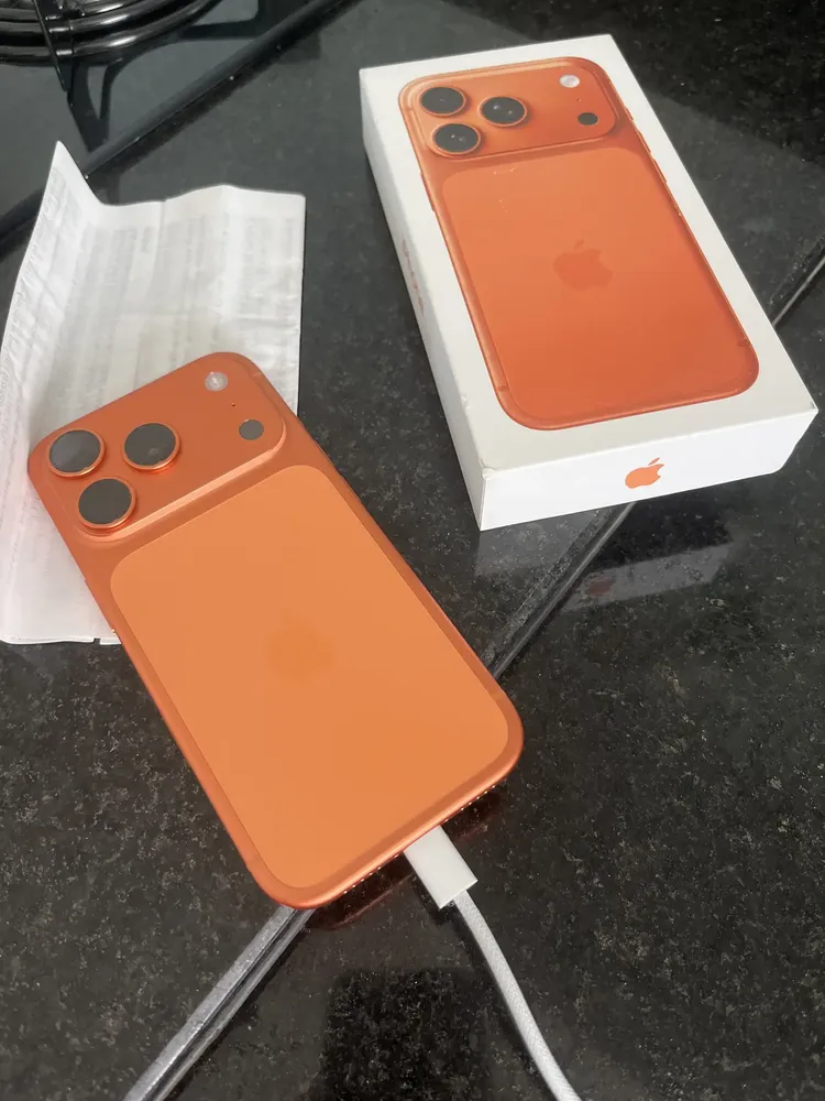 iPhone 17 Pro 256GB - Laranja-cósmico - Distribuidor Autorizado