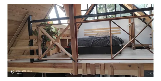 Apto Loft Tipo Cabaña Madera
