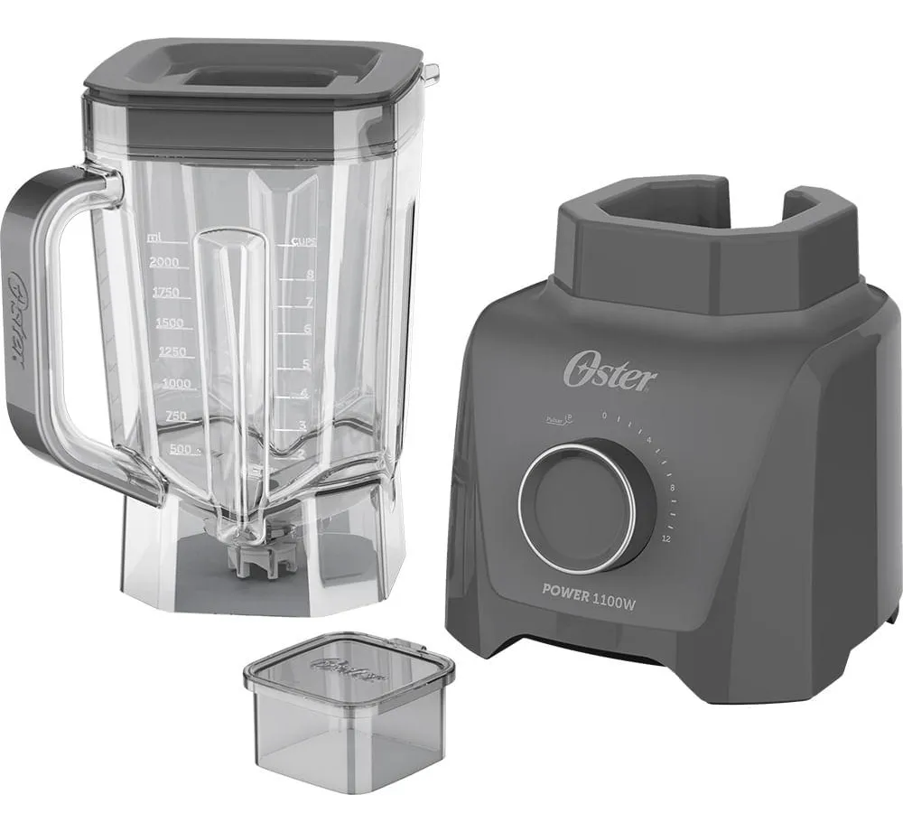 Liquidificador 1100 Full Cinza 3,2L Oster