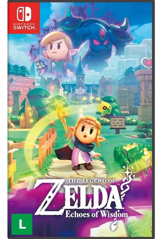Jogo The Legend Of Zelda Echoes Of Wisdom Nintendo Switch