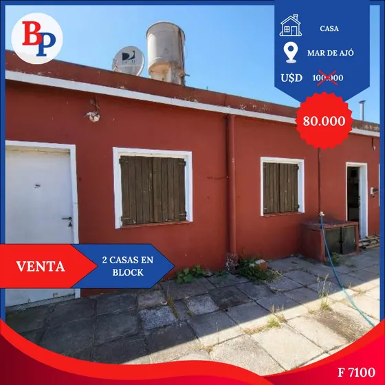 2 Casas De 2 Amb En Block F: 7100