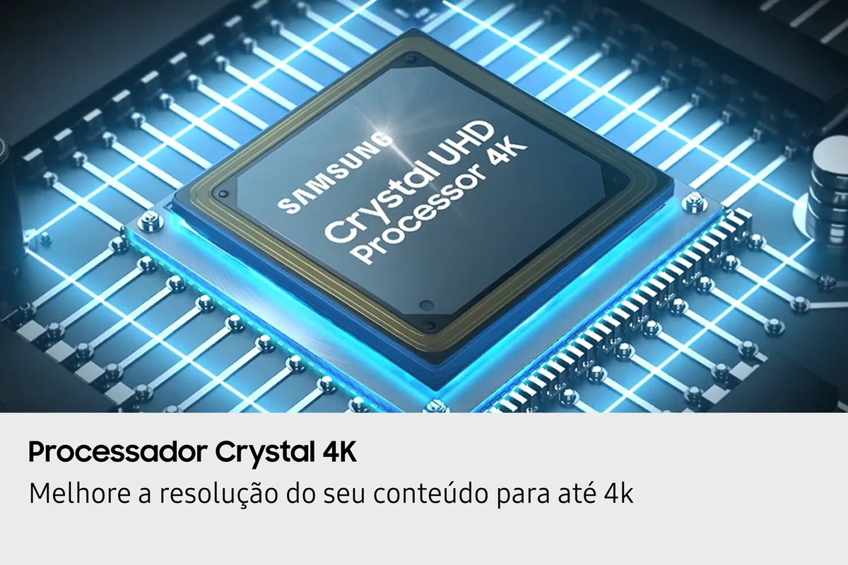 Smart Tv Un55u8100fgxzd Crystal 55 4k Preto Samsung Bivolt - Imagem 2