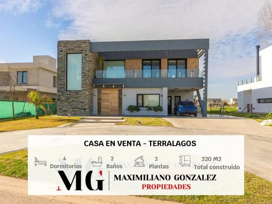 Casa En Venta Y Alquiler, 5 Ambientes - Terralagos, Canning