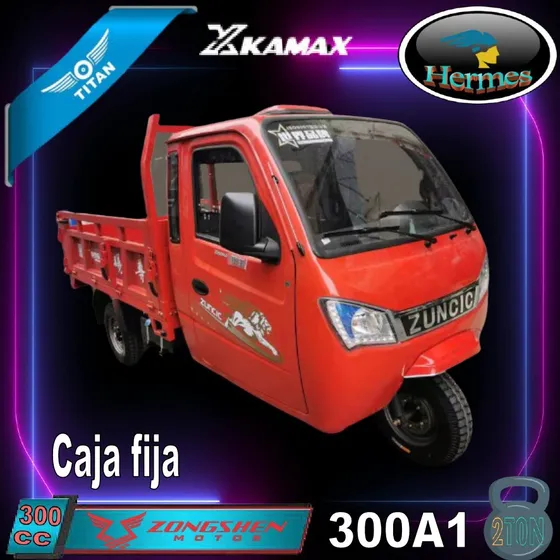 Triciclo Naftero 2000kg Con Volante Titan Hermes 300cc 0km