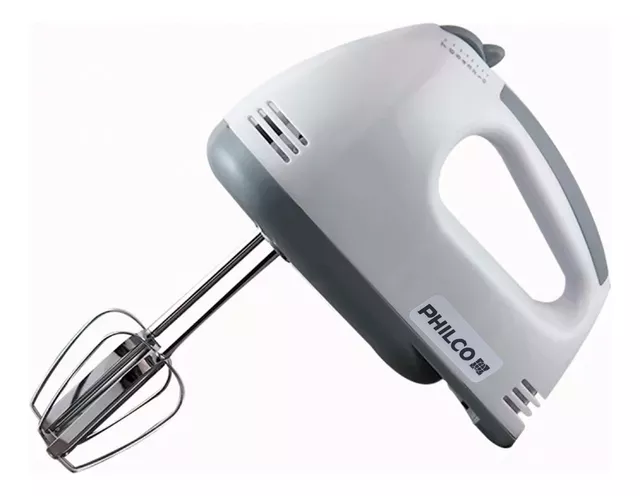 Avera Batidora Manual Electrica 5 Velocidades 300 W Ba02 Color Gris - $ 599