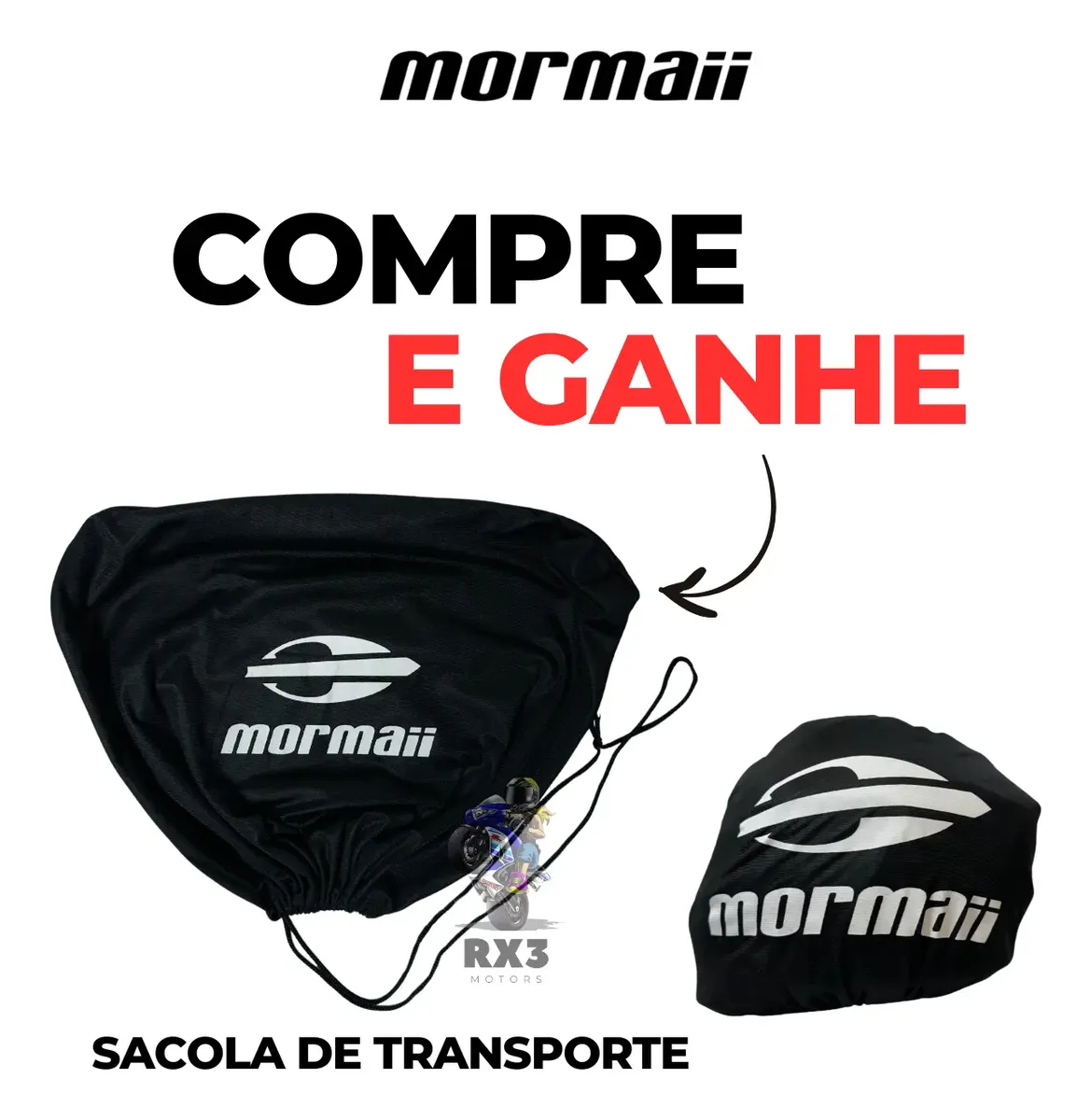 Capacete Mormaii M1 Fechado Diversas Cores - Promoção — foto 3