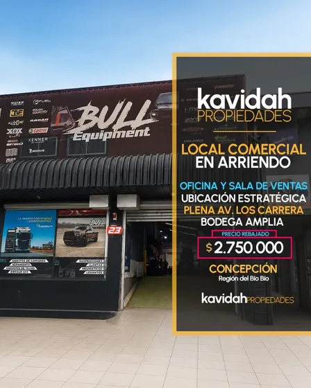 Galpón Comercial En Arriendo En Av Los Carrera, Concepción