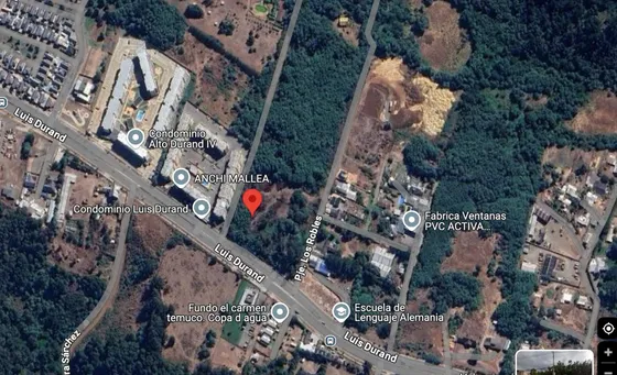 Terreno Calle Luis Duran - Temuco