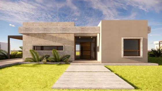 Venta Casa De 4 Ambientes Con Parrilla, Lavadero, Parque Y Cochera En Pilar Del Este - Santa Lucia