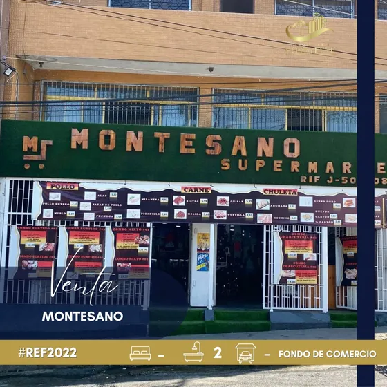 Venta Fondo De Comercio En Montesano Ref 2022