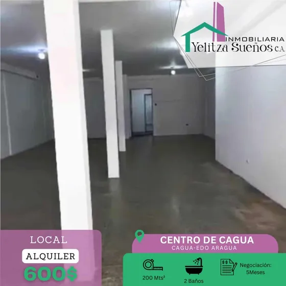 Local En Alquiler Centro De Cagua
