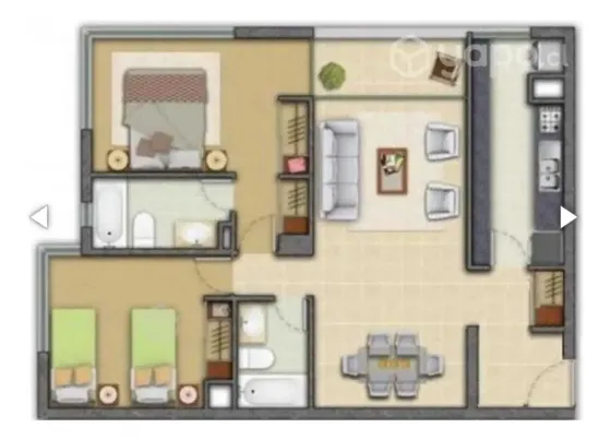 Se Vende Departamento Ubicado Sector Sur De Iquique