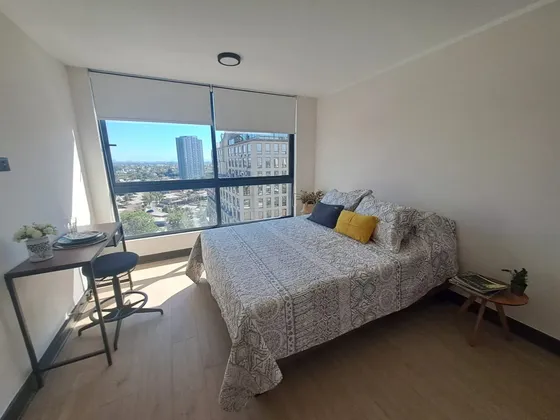 Lindo Estudio Nuevo Y Amoblado Metro Bellavista La Florida