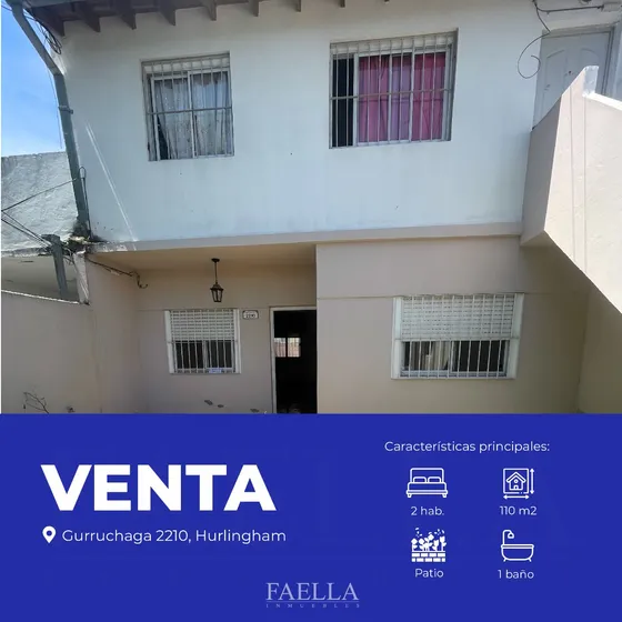 Casa Venta Hurlingham 2 Dormitorios Apto Credito