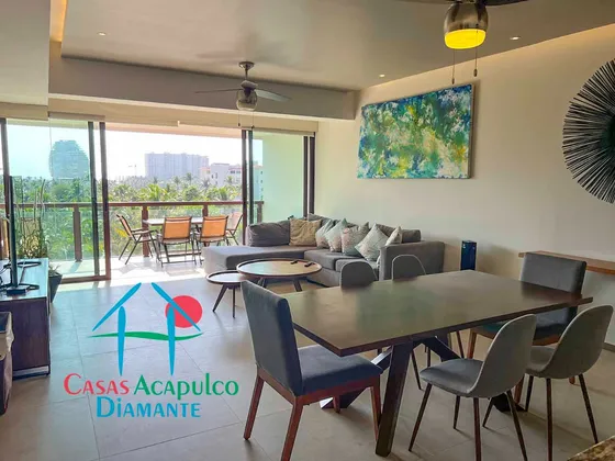 Cad La Isla Java I5. Terraza Con Vista A Las Albercas Y Áreas Comunes