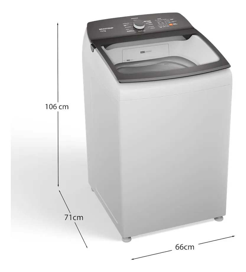 Máquina De Lavar Bwk13ab 13kg Branca Brastemp Cor Branco