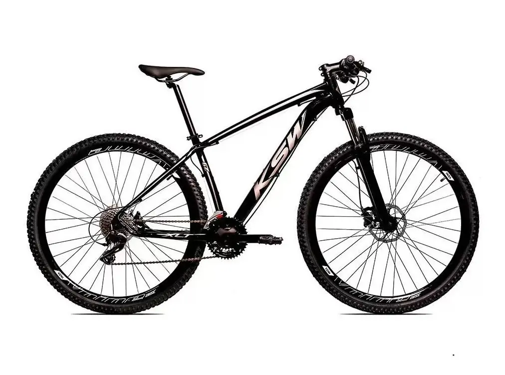 Bicicleta Mountain Bike KSW XLT Aro 29 com Câmbio Shimano