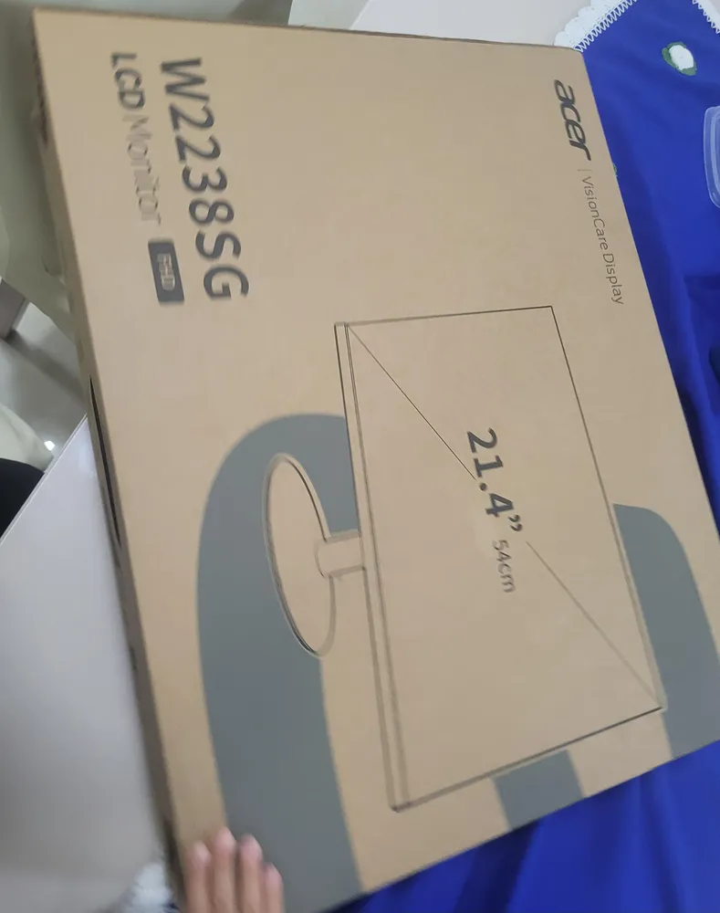 Monitor 21.4 Acer 100hz Led Mk221q Bi - Imagem 2