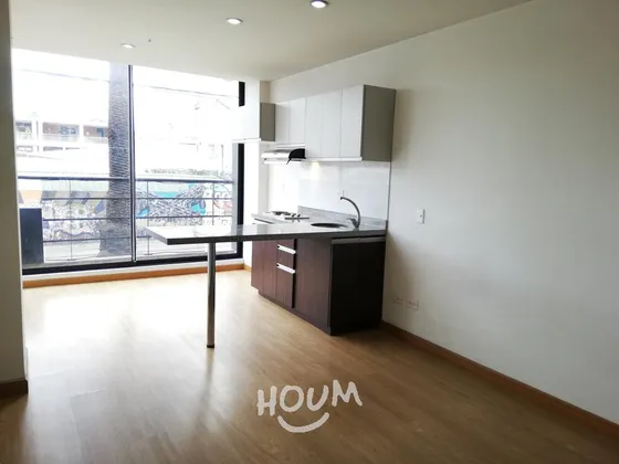 Apartamento En Chapinero Sur Occidental. 1 Habitación, 23 M², Id: 57060