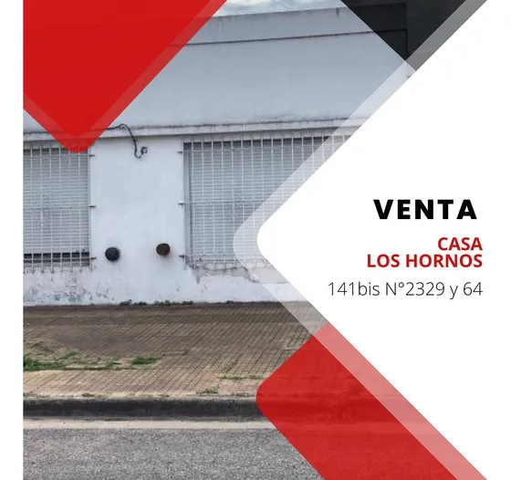 Venta De Casa 141bis N°2329, Esq 64, Los Hornos 