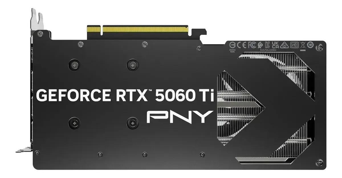 Placa De Video Geforce Nvidia Pny Rtx5060ti 8gb Oc Gddr7