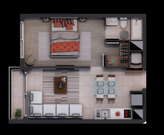 Venta Excelente Depto. 40 M2 Limite Nuñoa - Providencia