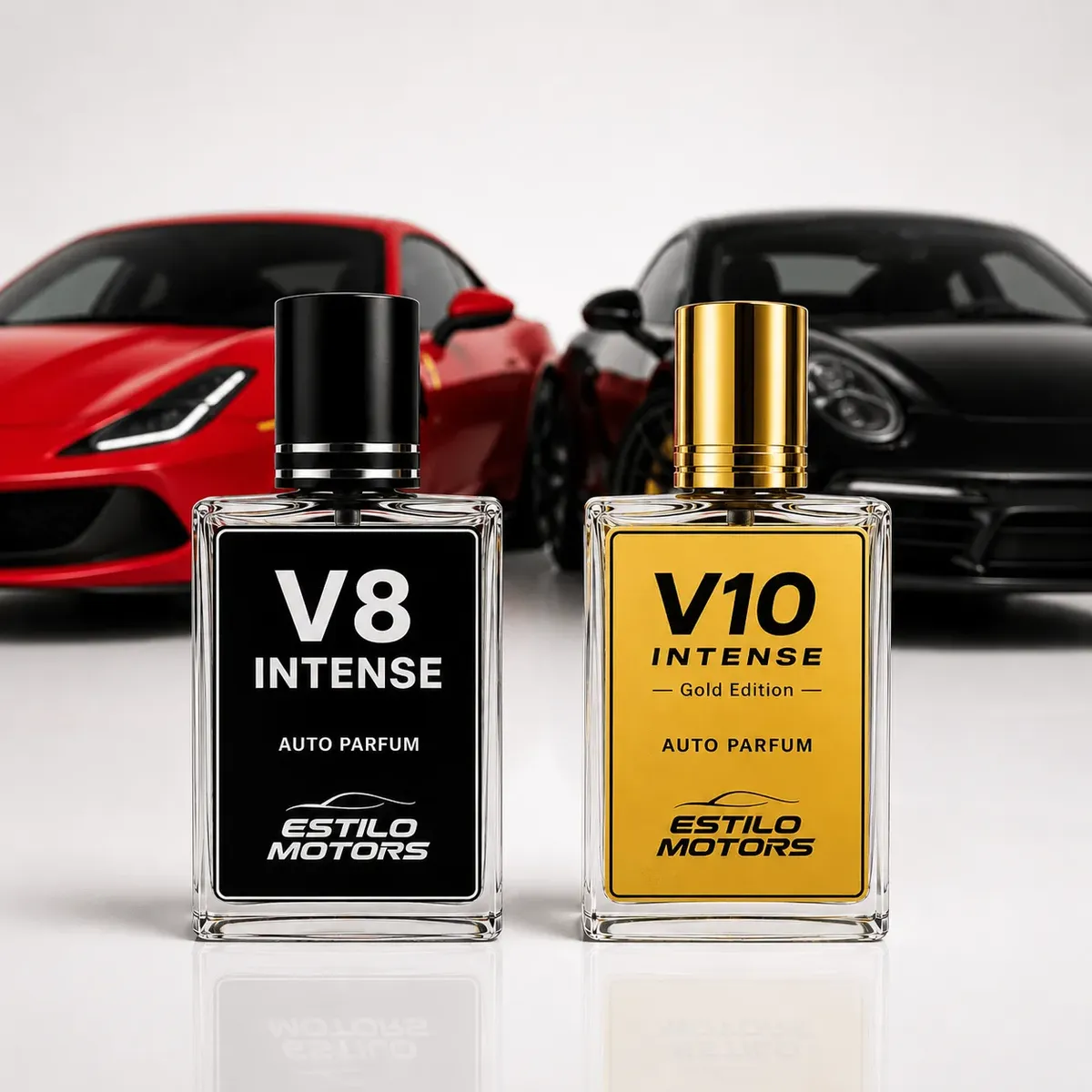 Kit V8 Intense + V10 Intense - Perfume Automotivo Estilo Mo - foto 2