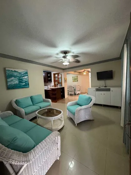Apartamento Amueblado, 2da Linea Playa  En Juan Dolio